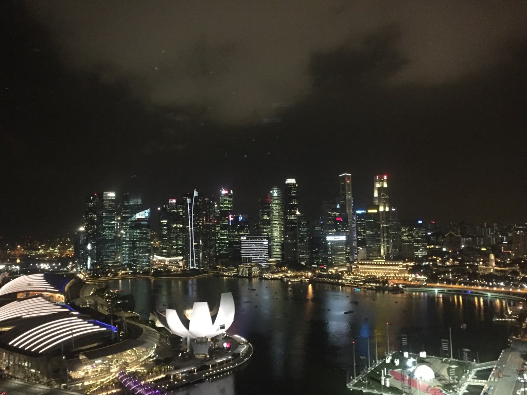 Singapore: Day 1 (Getting There, Singapore Flyer and Helix&nbsp;Bridge).