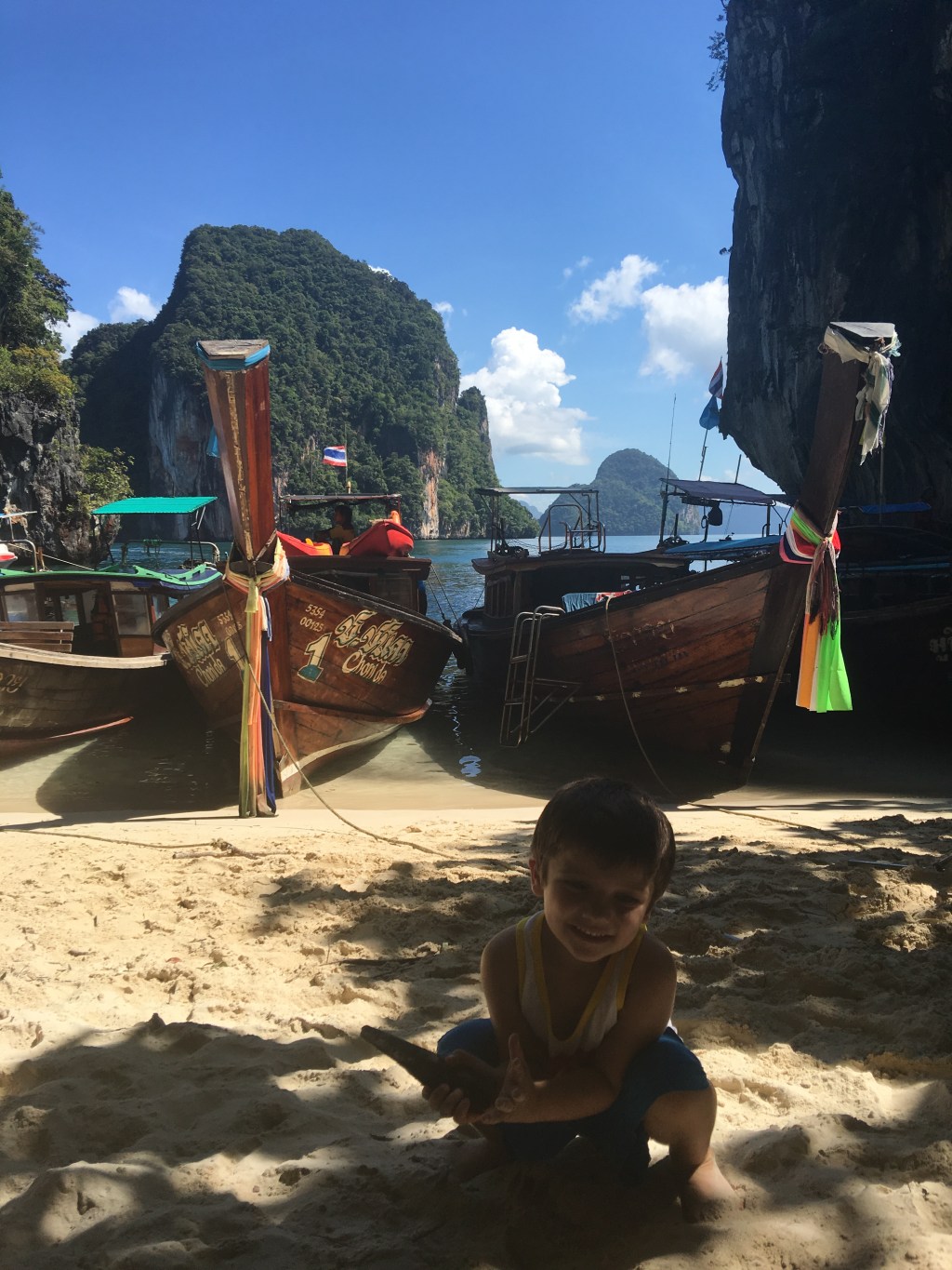 Krabi: Getting There and Day 1 (Koh Hong; aka Hong Island).